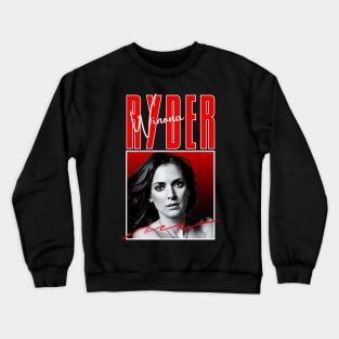 Winona ryder///original retro Crewneck Sweatshirt